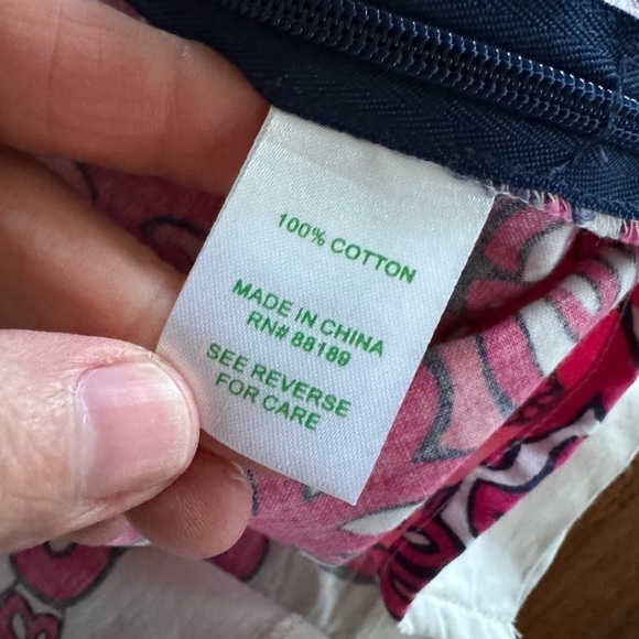 Lilly Pulitzer Pullover V-Neck Cotton Deep Slit Tunic / small - Picture 8 of 9